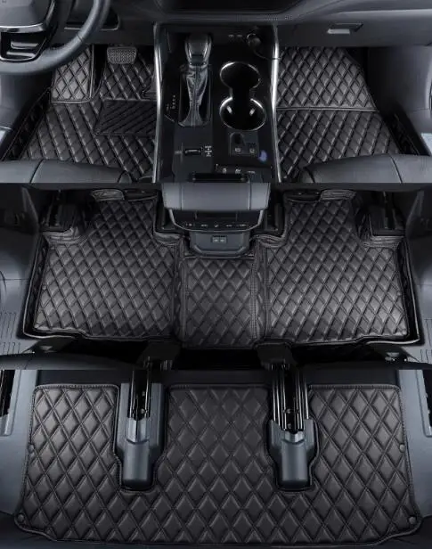 

Custom special car floor mats for Mercedes Benz GLE 350 400d 450 580 V167 W167 7 seats 2025-2020 Best quality waterproof carpets