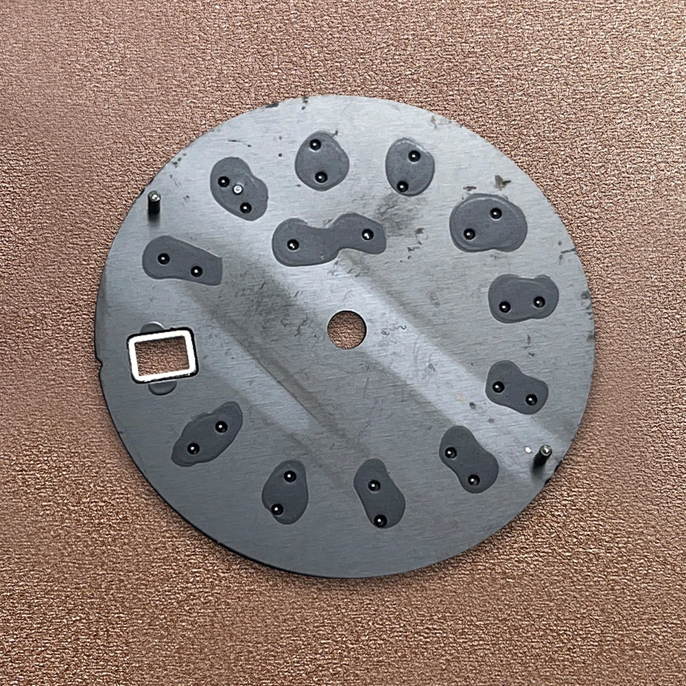 28.5mm S Logo Dial Suitable For NH35/NH36/4R Movement Green Luminous Vertical Grain Quality Dial Watch Modification Accessories