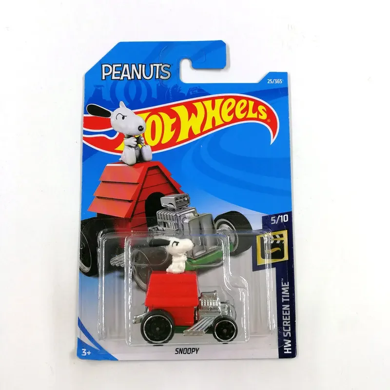 HOT WHEELS 1:64 peanuts series diecast car model gifts