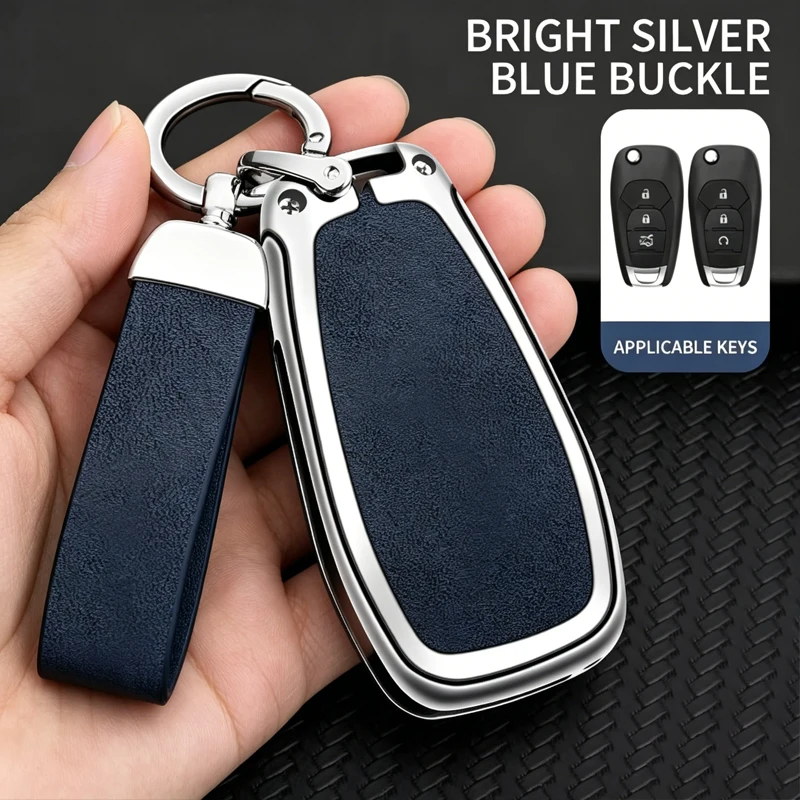 Funda de Alta Calidad para Llaves de Auto Chevrolet Onix, Malibu, Blazer, Seeker, Equino, Trax, Cruze, Spark, Sonic, Traverse y Accesorios