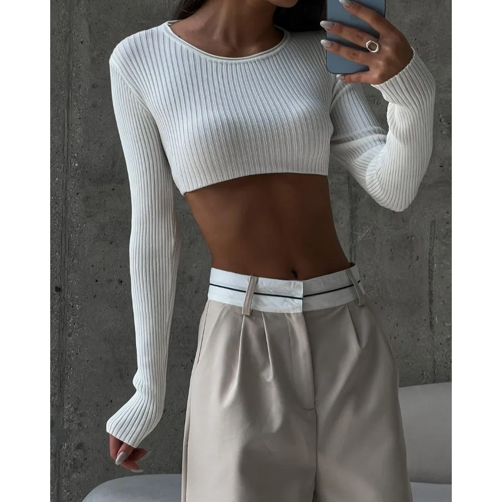 2024 New Autumn Loose High Waist Casual Suit Sweatpants Streetwear Joggers Flare Pants Women Clothing Cargo Pants Women