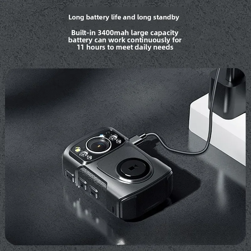 Law Enforcement Recorder 4K High Definition Night Vision Chest Wearing Professional Field Work Recorder
