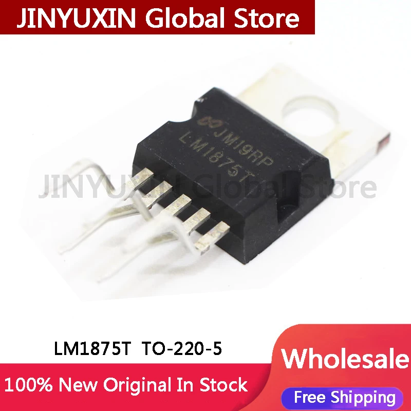 10-100pcs  LM1875T LM1875  TO-220-5 20W  Chip in Stock Wholesale