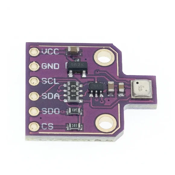 BME680 MCU-680 Digital Temperature Humidity Pressure Sensor Ultra Small Pressure High Altitude Module Development Board