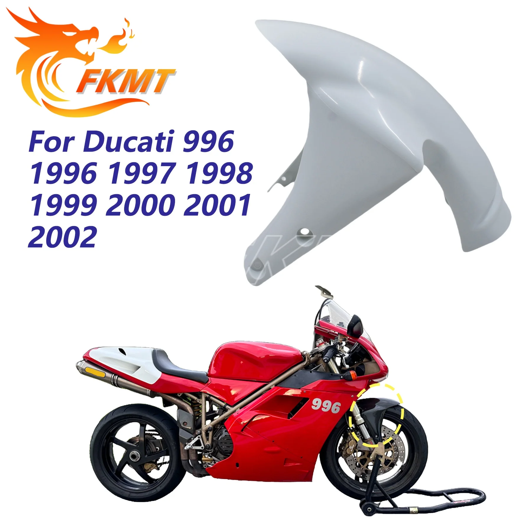 

Motorcycle Fairing Bodywork kit Front Fender Mudguard Protector For DUCATI 748 916 996 998 1996 1997 1998 1999 2000 2001 2002