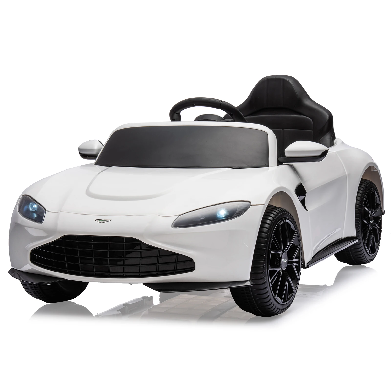 12V elektrische kinderrit op auto speelgoedauto op batterijen met afstandsbediening LED-verlichting hoorn muziek USB sportwagen speelgoed voor peuters