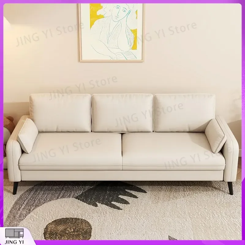 Small Modern Fabric Sofa for Living Room Office Apartment Rental Space Saving Double Seater Couch Furniture Home Decor