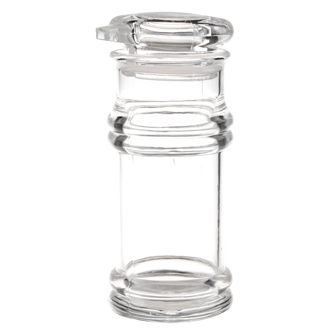 AB53 อะคริลิคใสซอสถั่วเหลืองน้ําส้มสายชูขวดน้ํามันมะกอก BBQ Dispenser Shaker 100Ml