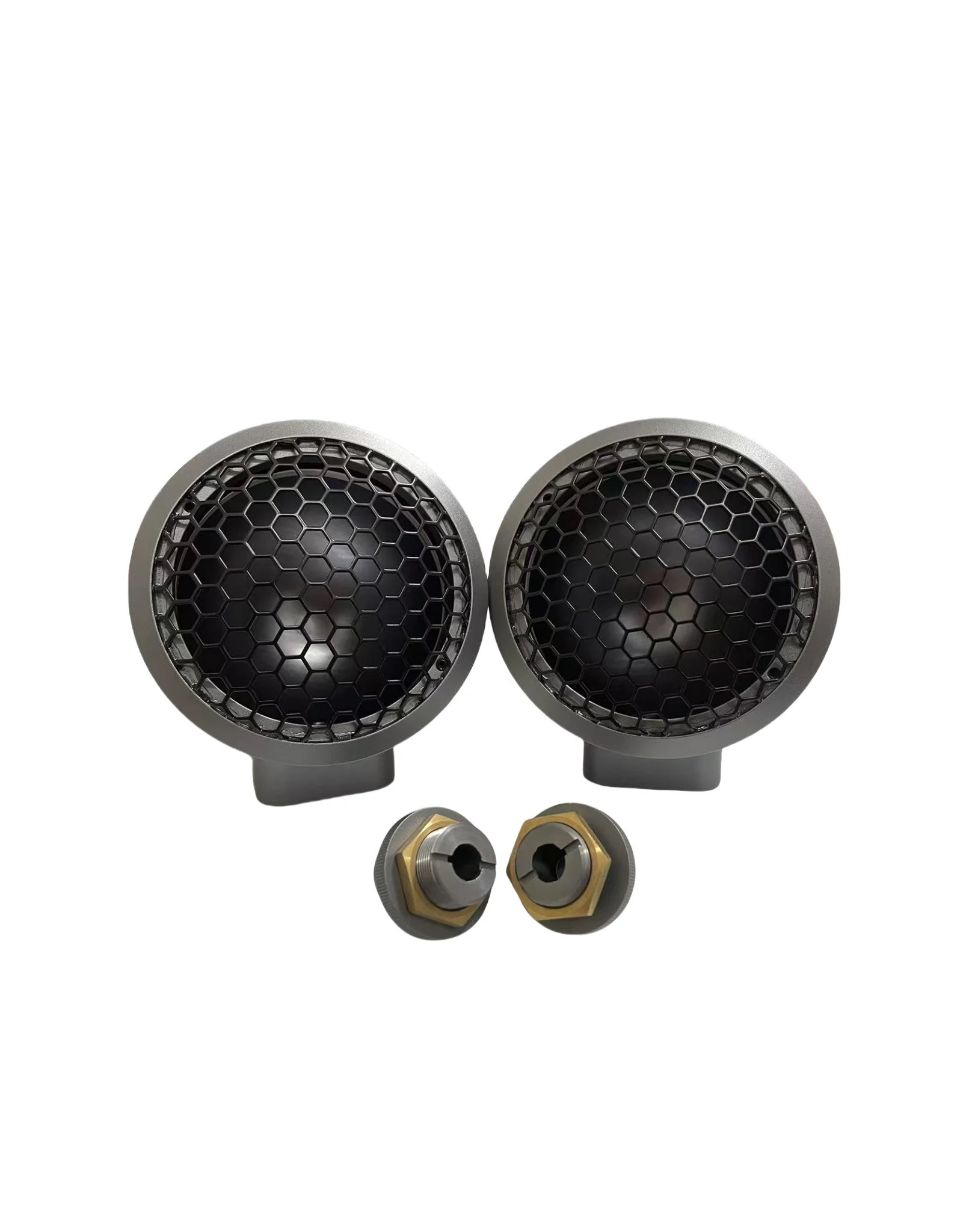 Car Audio Modified Aluminum Tenor Speaker Base All Metal Three-frequency Tenor Support Instrument Table A-pillar