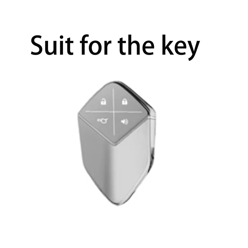 Suede for Changan Deep Blue S07 Key Cover S05 Premium SL03 Car S7 Case I07 Clip G318 Car Key Case Cover Fob Keychain Accessories