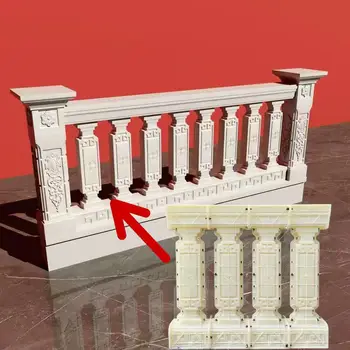 แม่พิมพ์รั้วลายฟู่แบบจีน 1 เมต...