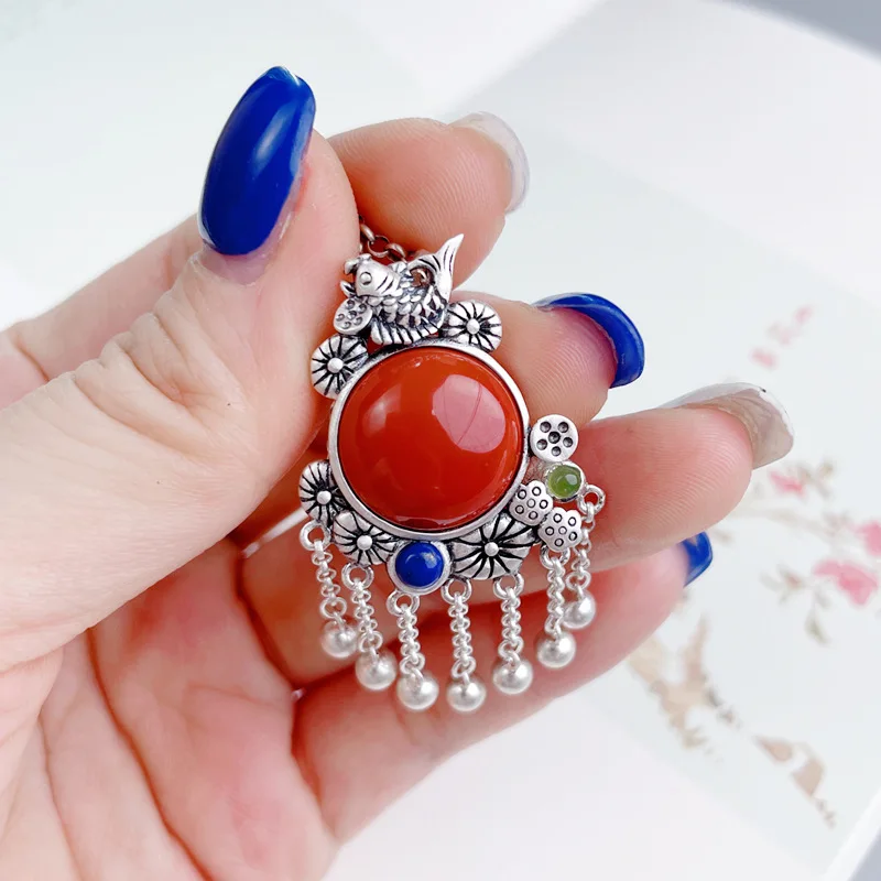 colar-de-prata-925-com-turmalina-vermelha-do-sul-e-pingente-de-lapis-lazuli-para-mulheres-estilo-vintage-corrente-de-clavicula