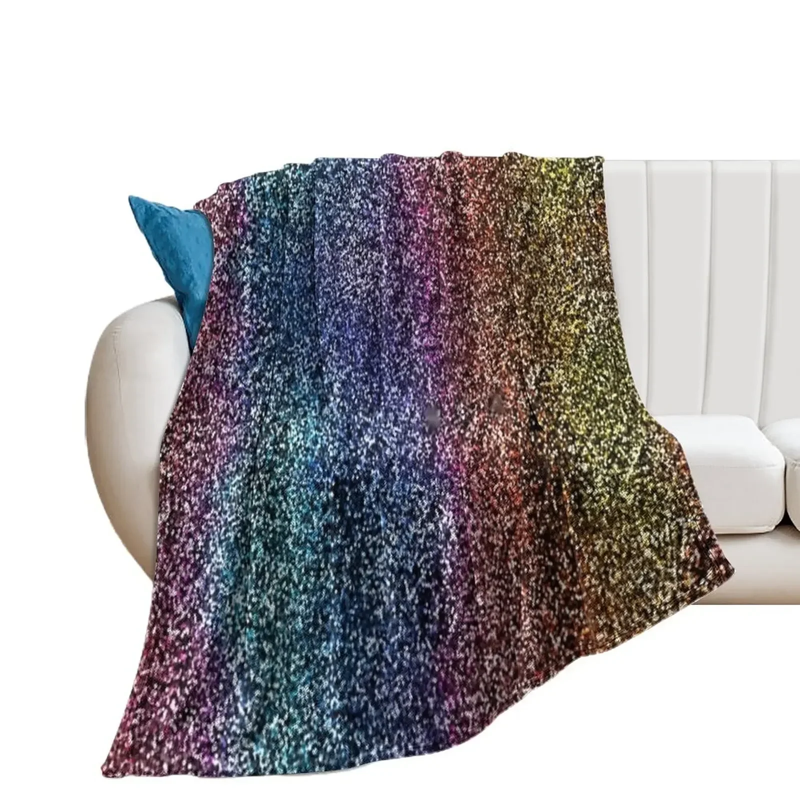 Disco ball disco fever glitter sparkle boogie dance 70s club disco party checkered Throw Blanket Bed linens Bed Blankets