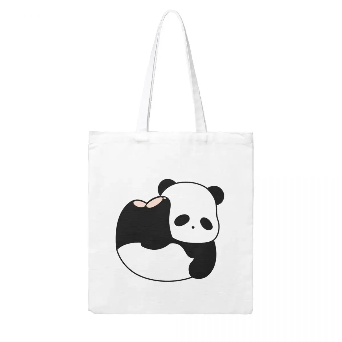 Vrouwen Canvas Schoudertas Kawaii Casual Grote Capaciteit Handtas Voor Dames Winkelen Print Herbruikbare Mode Tassen 615473197