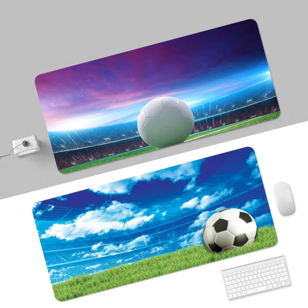 Football 80x30cm XL Lockedge PC Gaming Mouse Pad Gamer Desk Mats Keyboard Pad Mause Pad Muismat