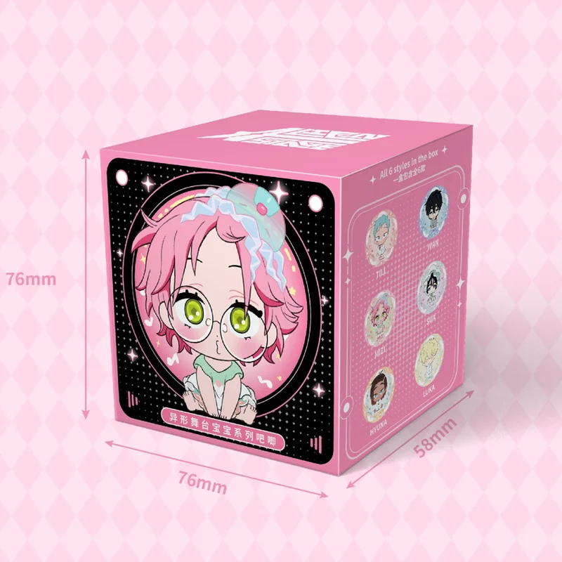 

【В наличии】Официальное аниме Alien Stage Ivan Till MiZi Luka Sua Hyuna Baby Series, жестяной значок для косплея, мультяшная брошь, подарочная игрушка