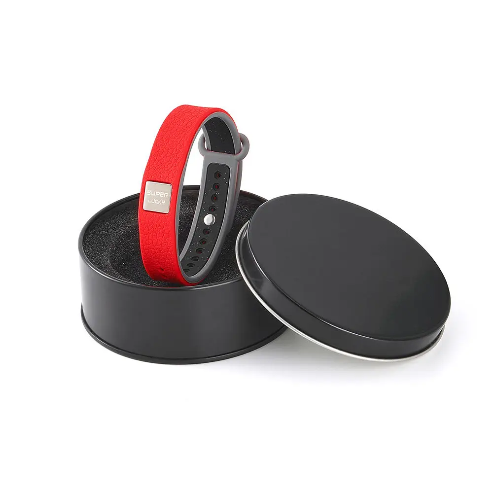 مكافحة ساكنة اللاسلكية معصمه المضادة للإشعاع الأيونات السالبة توازن الطاقة الكهربائية سيليكون معصمه للسلامة