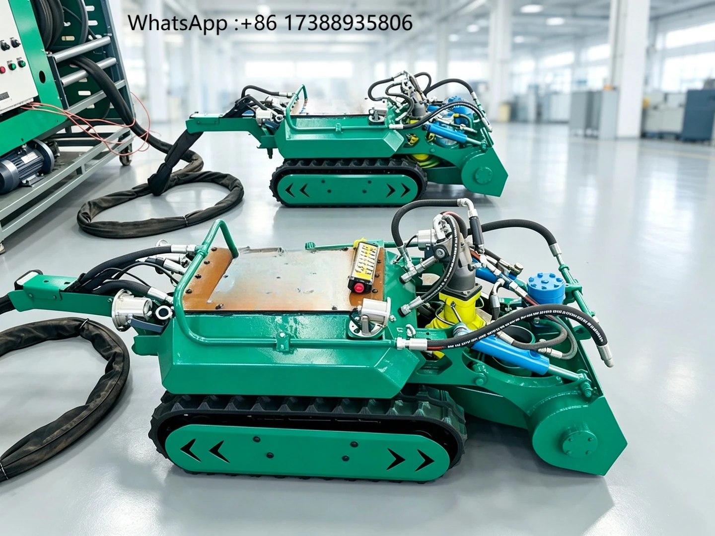 Advanced Remote Controlled Dredging Robot Closed Sewage Tank Cleaner