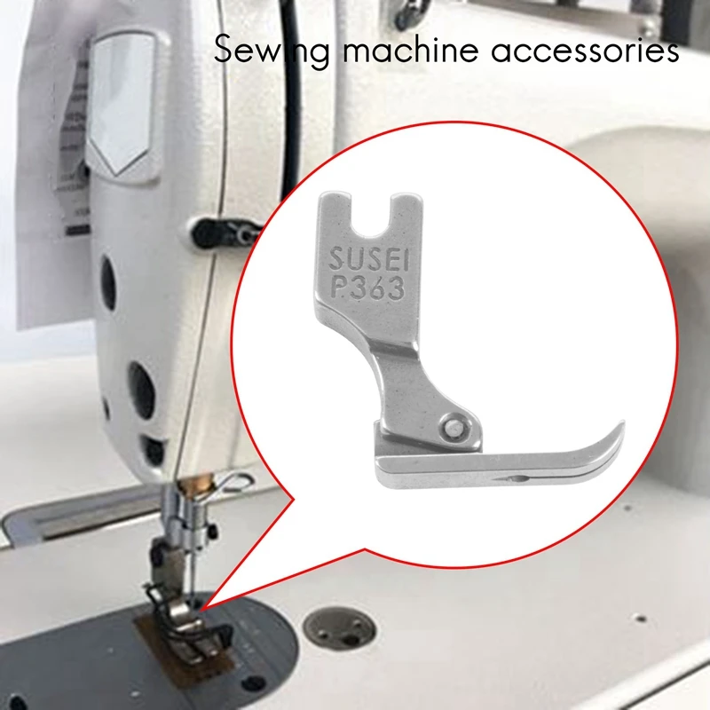 Simple steel Sewing Machine Presser Foot Narrow Zipper Presser Foot for Industry Sewing Machine Attachment Part Supplies