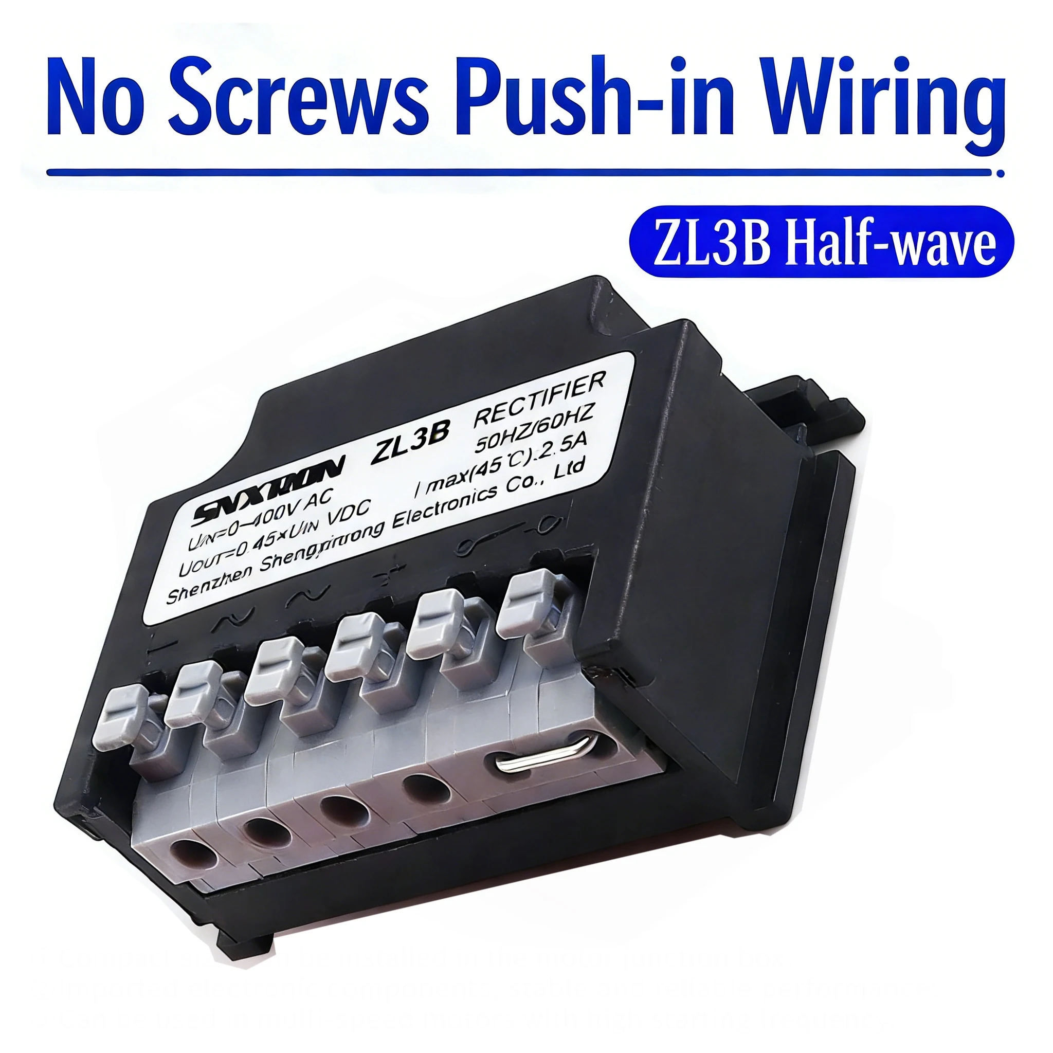 Motor brake rectifier ZL3B half-wave ZL3QB full-wave brake device