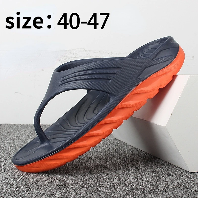 

High Quality Men's Shoes Men's Slippers Plus Size 40-47 Size Fashion Summer Men's Flip-Flops Outdoor Soft Casual Shoes Men