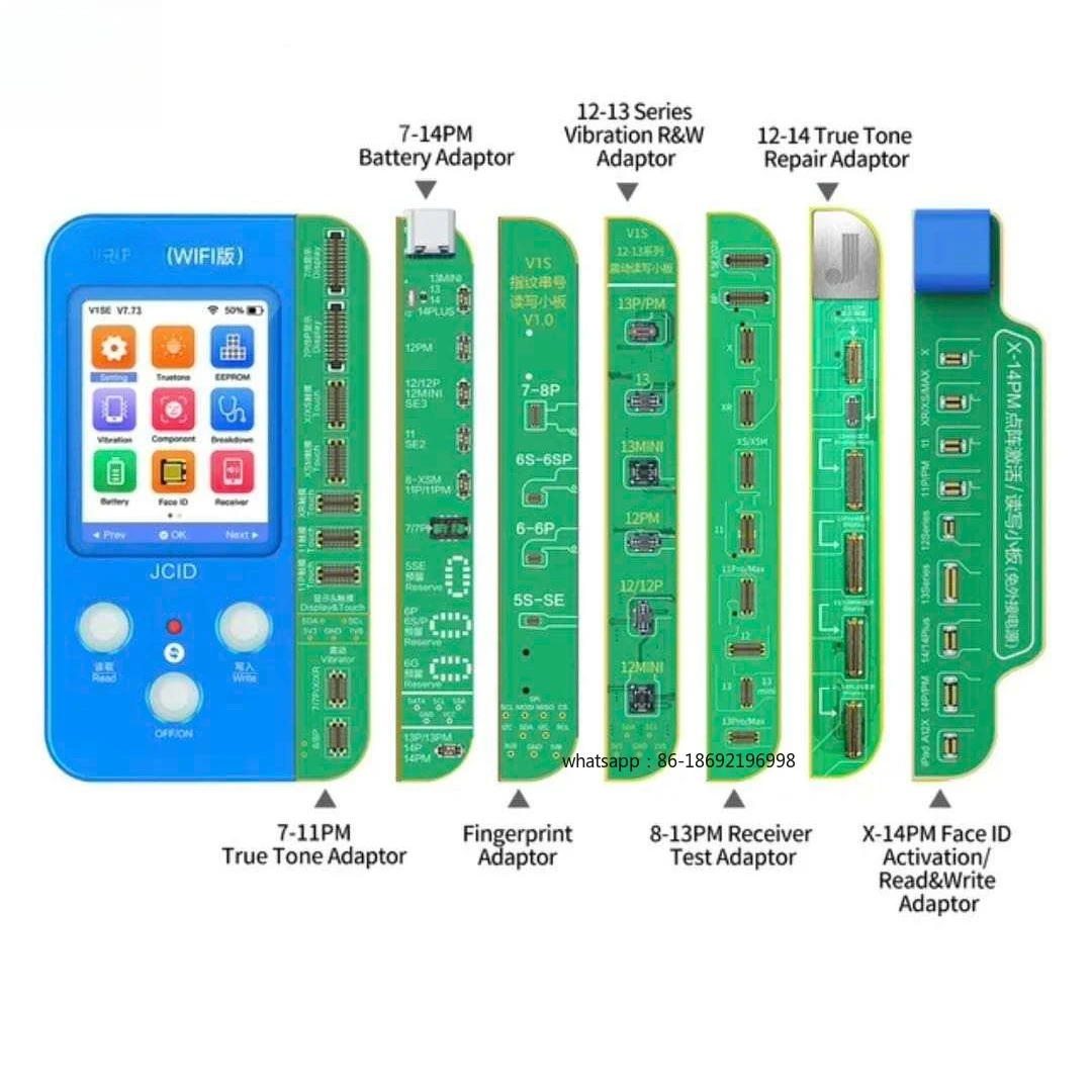 V1SE Wifi Programmer 7-Board Repair iPhone Battery Programmer V1S Flexible Cable True Voice Facial Recognition Fingerprint