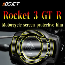 For Triumph Rocket III 3 GT R 3GT Motorcycle Accessories Cluster Scratch Protection Film Speedometer Dashboard Screen Protector