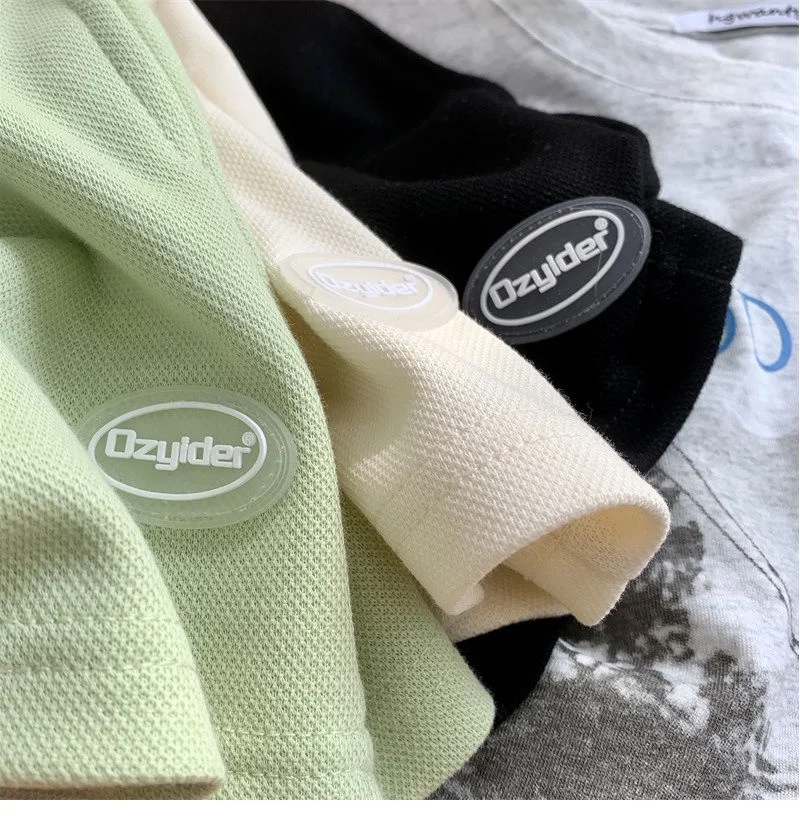 Damen Casual Sweat-Shorts mit elastischem Bund und Kordelzug, lockere Sportshorts, einfarbig, hohe Taille, Streetwear, kurze Hosen für den Sommer – Detail 7