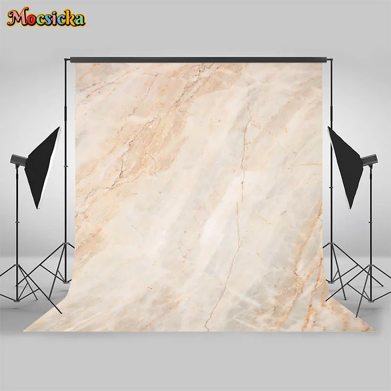 Mocsicka Marble Photography Background Reality Texture Shooting Accessories for Newborn Shower Photo Studio Banner Poster