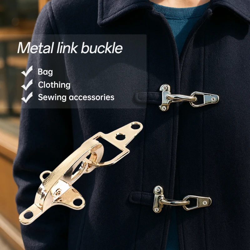 

2/5Pcs 4/5cm Metal Buckles Bag Snap Hook Lobster Clasp for Coat Clothing Connector Clip Buckle Button DIY Hardware Accessories