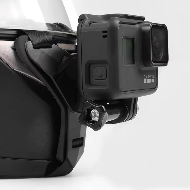 

Полнолицевой держатель для подбородка для шлема для GoPro Hero 9 8 7 6 5 3, подставка для подбородка для мотоциклетного шлема, аксессуары для камеры Go Pro 9