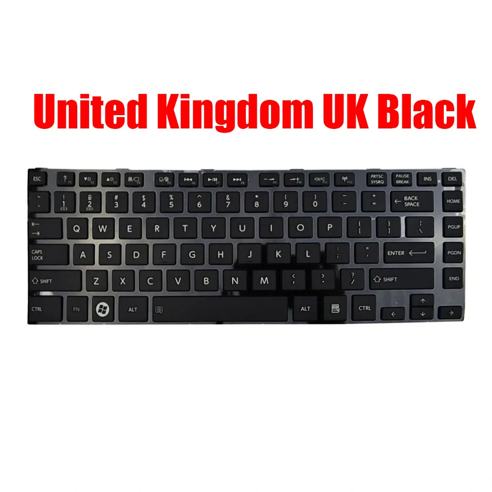 

UK GR TR FR CA Laptop Keyboard For Toshiba For Satellite L800 MP-11B26GB-356 United Kingdom German Turkey French Canada New