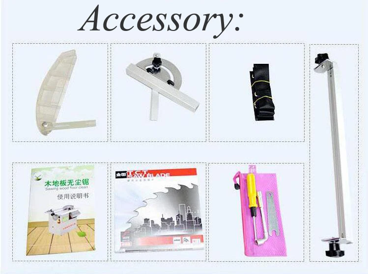 220v Table Saws 1500w Dust-free Woodworking Saw Household Cutting Machine Multi-function Desktop Electric Saw Power Tool 150-3