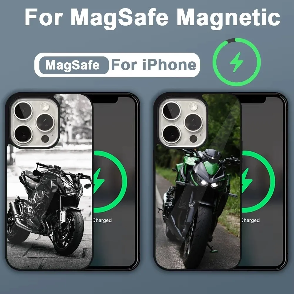 Sport Bike K-Kawasakis Phone Case For iPhone 16,15,14,13,12,11,Plus,Pro,Max,Mini Magsafe Magnetic Wireless Charging