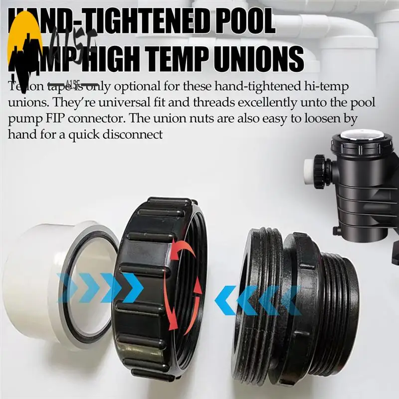 

A15F-2 Inch MIP X 2 Inch High Temperature Fitting For Pentair Whisperflo Intelliflo For Schedule 40 Male Adapter