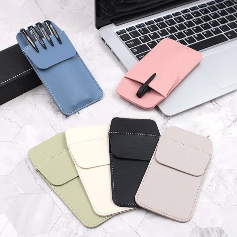 

Stylish Small Pen Pouch Pocket Organizer Protector Sleeve Holder For Shirts Lab Coats Jeans Men Women Gift