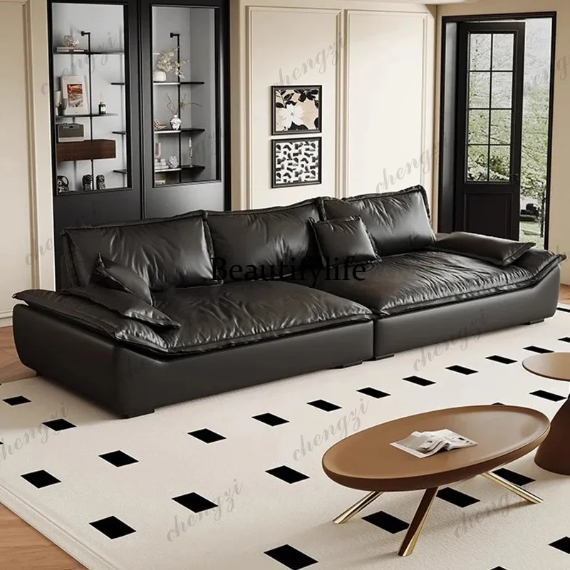 

Leather Modern Living Room Sofas Designer Cheap Boneless Sectional Living Room Sofas Luxury Cute Woonkamerbanken Furniture Home