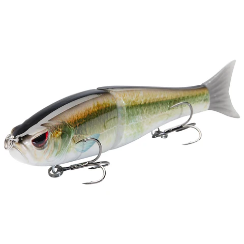 Bassdash Swimbaits Щука Форель Glide Baits Minnow Жесткая приманка для ловли окуня 17,8 см/62,5 г 11,5 см/18,4 г