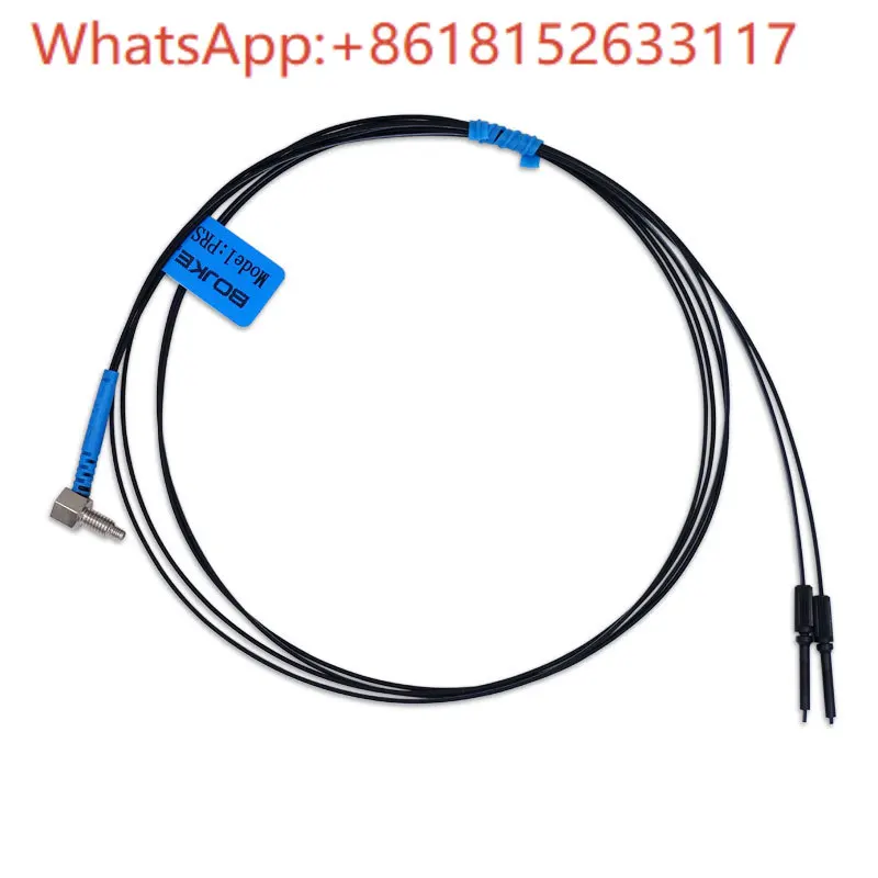 PRA PRC PRS4Y20TZ 10TZ الكوع الزاوية اليمنى 90 درجة M4 عاكس L على شكل مستشعر الألياف البصرية
