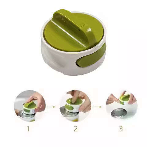 Easy Twist Manual Can Openers Portable Kitchen Gadgets Adjustable Anti Slip Open Jar Bottle Openers Home Use Accessories