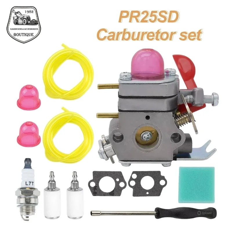 

Carburetor for Poulan Pro PR25SD PR25CD PR25BC PR25PS 25cc Engine Lawn Mower Carb