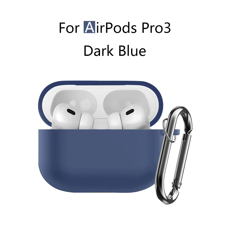 2025 für AirPods Pro 3. Generation Hülle Weiche Silikonhülle für AirPods Pro 3, Schutzhülle mit Reinigungsset für AirPods Pro 3 – Detail 9