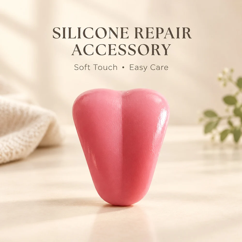 Customizable Soft Elasticity Silicone Tongue Realistic False Tongue For Silicone Doll DIY Making Cosplay Party Performance Props