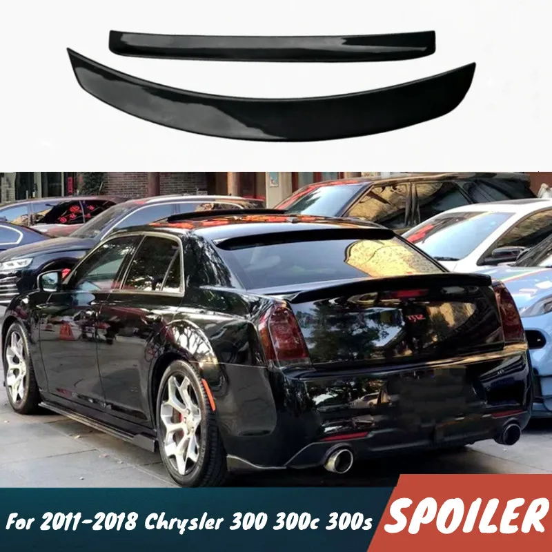 Für 2011-2018 Chrysler 300 300c 300s Auto Heckdachspoiler/Kofferraumdeckelspoiler Flügel Karosserie-Kit Tuning Zubehörteile