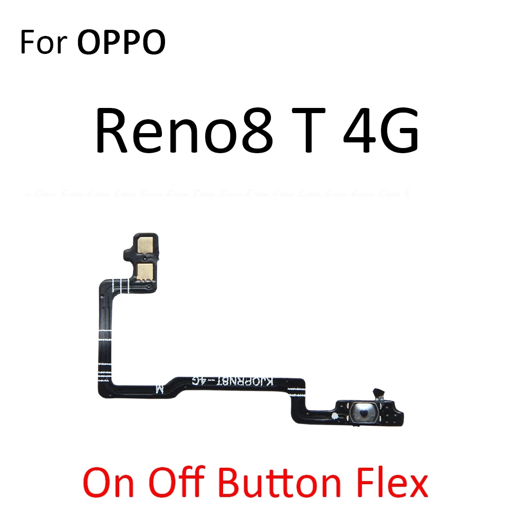 Przycisk Głośności Włącznik Wyłącznik Taśma Flex do OPPO Reno 7 8 Reno7 Reno8 Pro T 5G 4G Części Zamienne