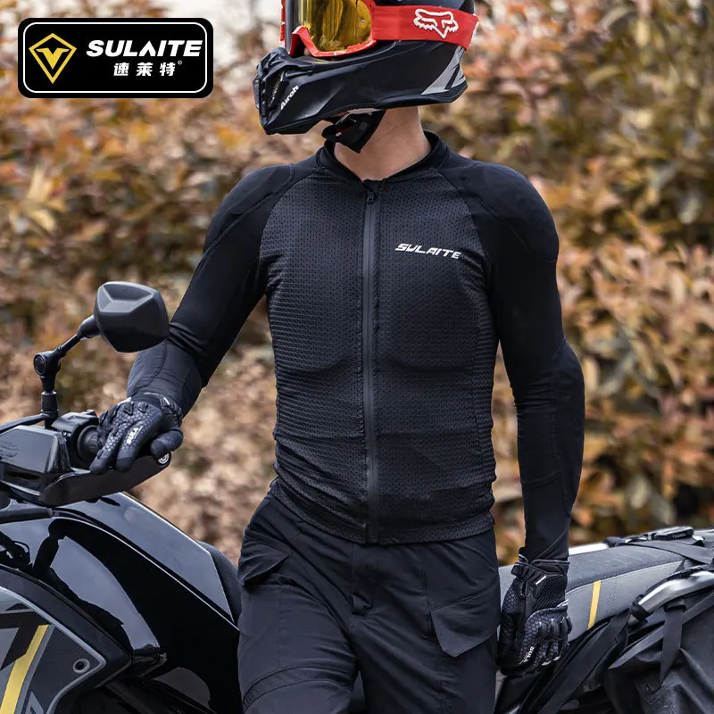 

Armor clothing, comprehensive airflow protection riding suit, motorcycle anti fall, summer breathable soft armor chest protectio