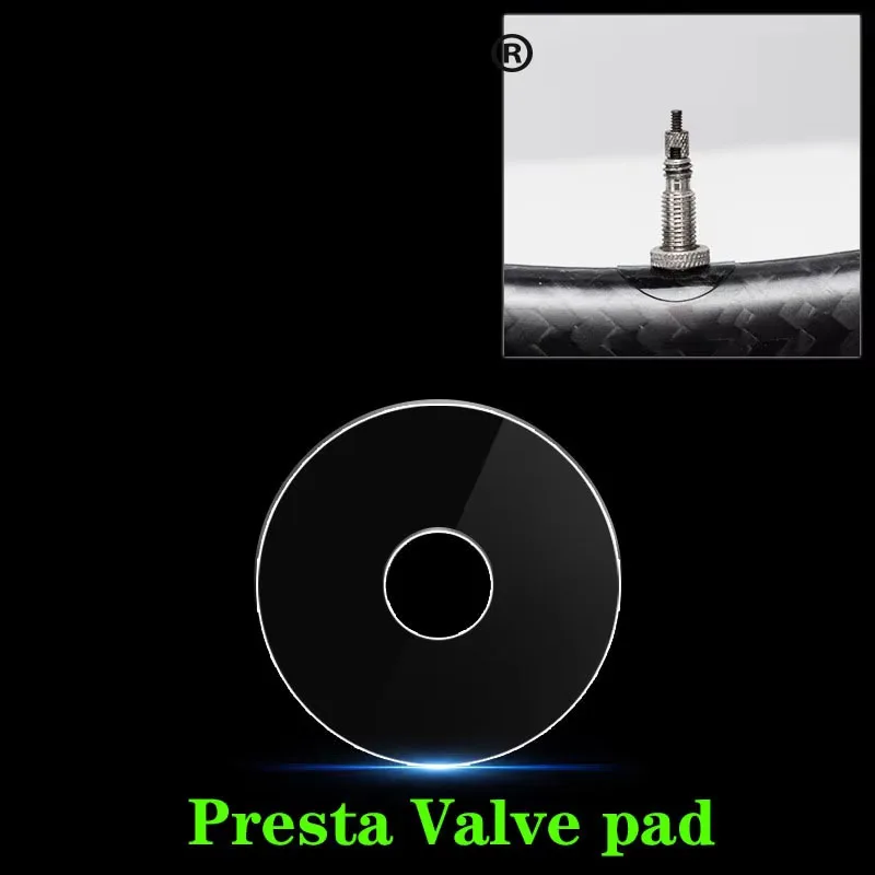 10 Stück MTB Rennrad Presta Ventil Rad Gruppe Pad transparente Aufkleber Zubehör Durchmesser 20mm feste Anti-Kratzer Fahrrad teile