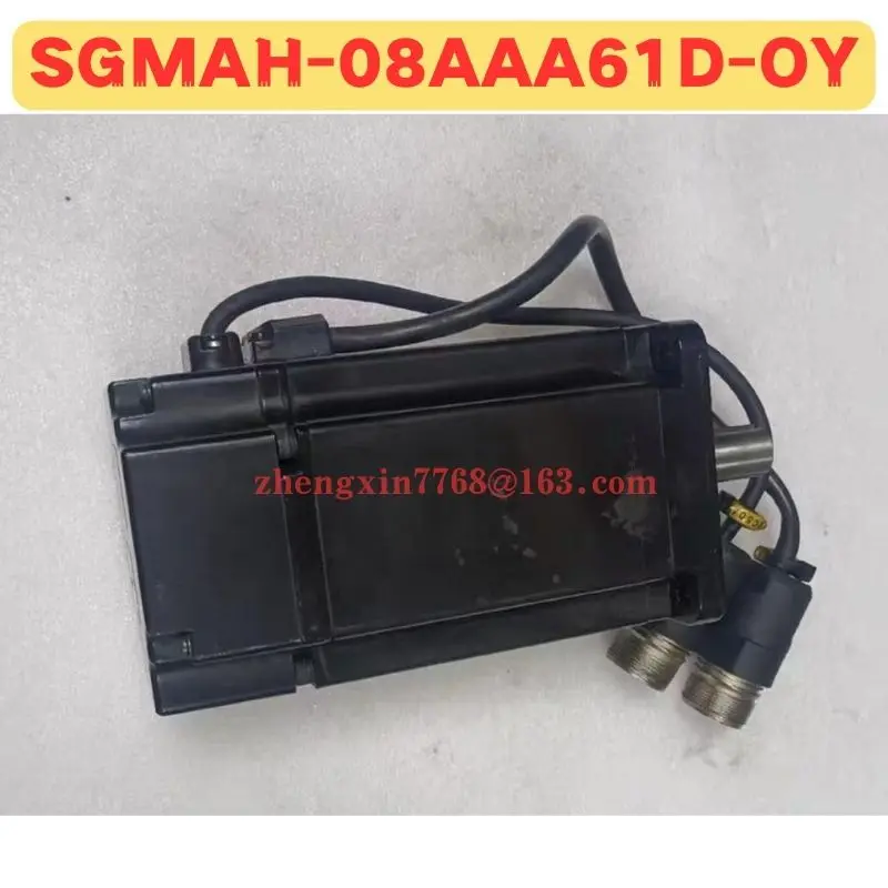 

Used Servo Motor SGMAH-08AAA61D-OY SGMAH 08AAA61D OY Normal Function Tested OK