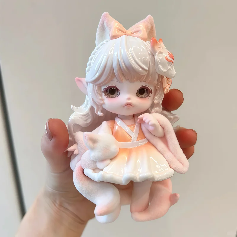 

Подлинная серия Flora Journey To The West Dream, слепая коробка, кавайная аниме-фигурка, загадочная коробка, Король обезьян, дух, подарок для девочек