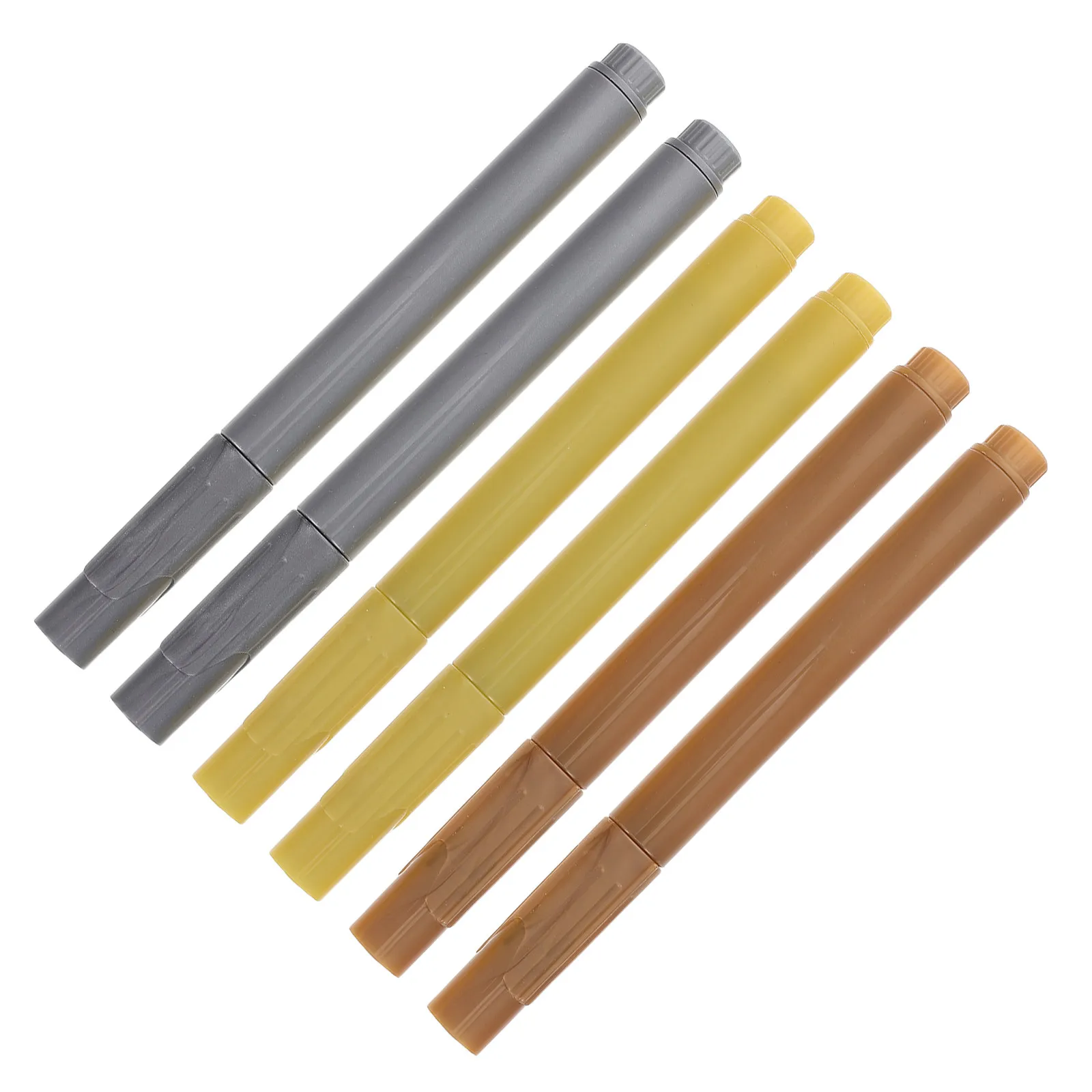 6Pcs Headstone Marker Pen Waterproof Permanent Paint Markers Quick Dry Fast Drying Stone Inscription Touch Up Memorial Engraving
